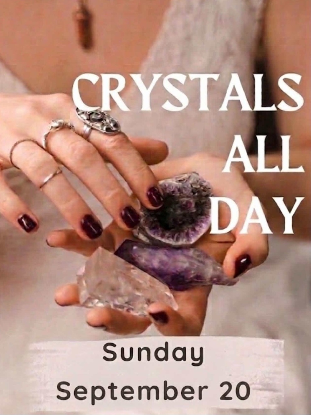 Crystal raid train Saturday 9/12 and Sunday 9/20 bid responsibly,no cancellation